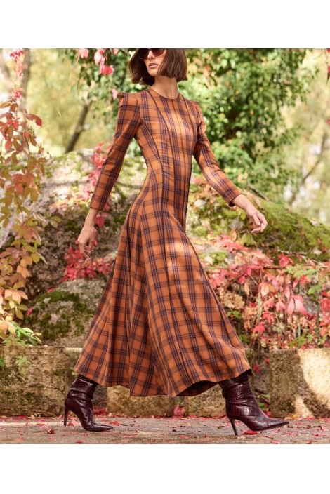 VESTIDO ROPE CUADROS 2