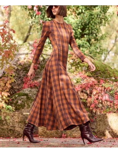 VESTIDO ROPE CUADROS VESTIDO ROPE CUADROS