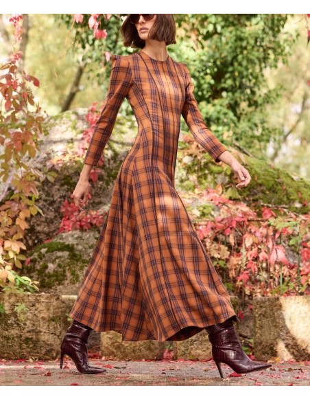 VESTIDO ROPE CUADROS