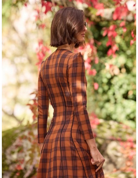 VESTIDO ROPE CUADROS