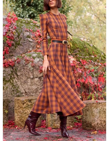 VESTIDO ROPE CUADROS VESTIDO ROPE CUADROS