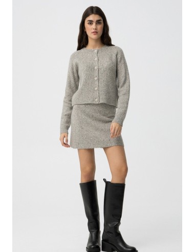 FALDA CORTA DE PUNTO TRICORTADO