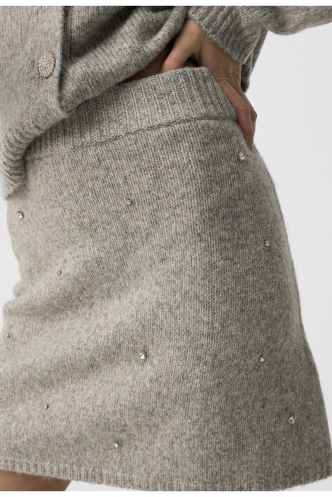 FALDA CORTA DE PUNTO TRICORTADO