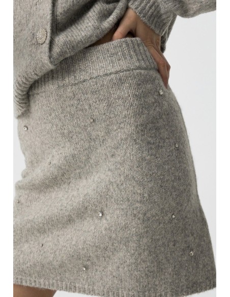 FALDA CORTA DE PUNTO TRICORTADO