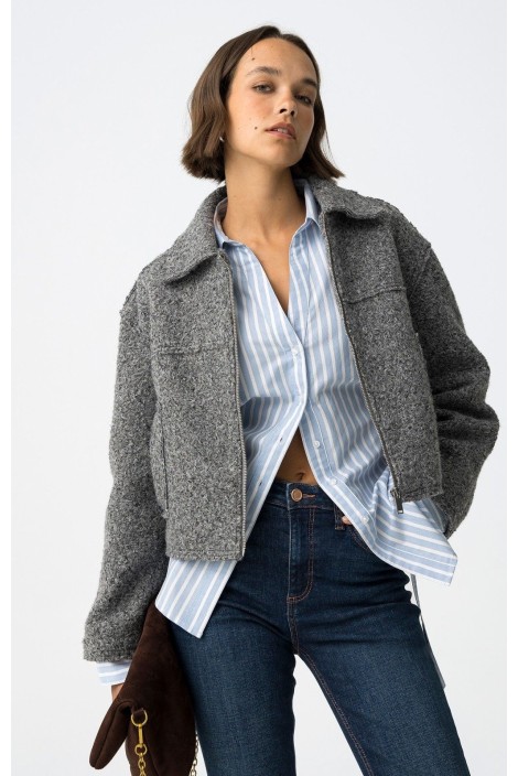 CHAQUETA CORTA BOUCLÉ 2
