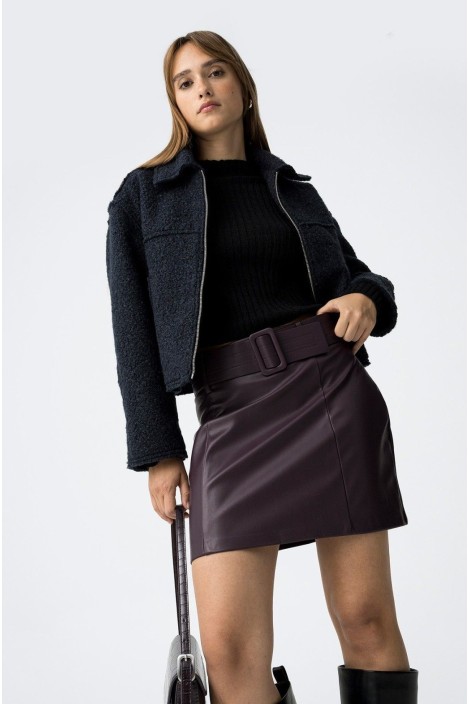 CHAQUETA CORTA BOUCLÉ