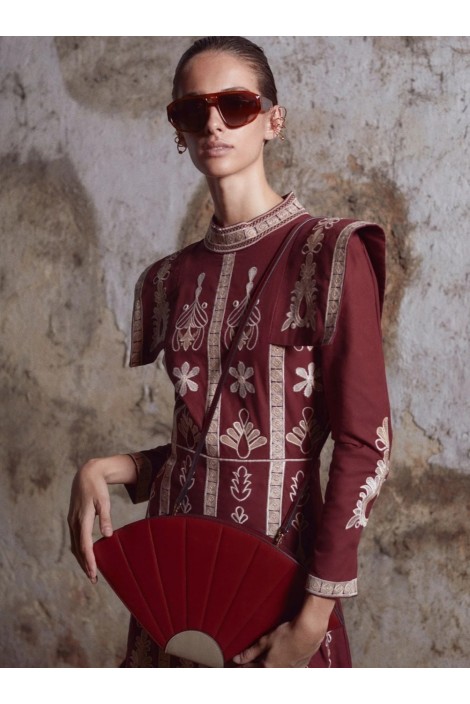 VESTIDO ÁFRICA BORDADO 2