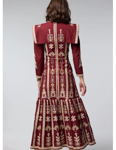 VESTIDO ÁFRICA BORDADO