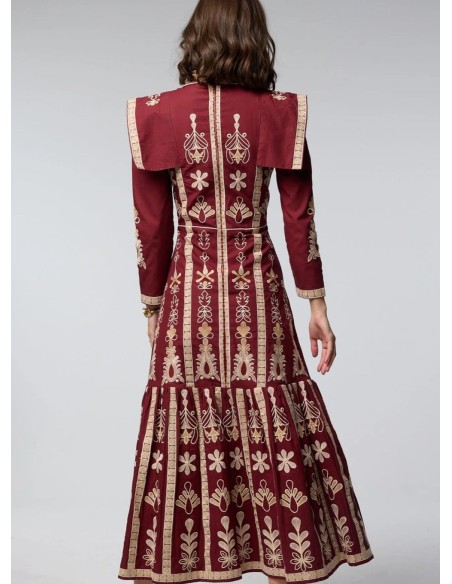 VESTIDO ÁFRICA BORDADO