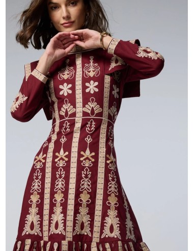 VESTIDO ÁFRICA BORDADO