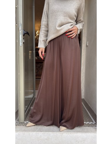 PANTALON PALAZZO DE SATEN