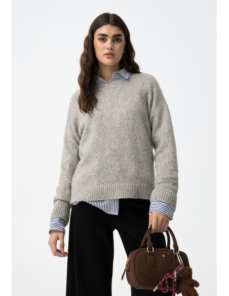 JERSEY DE PUNTO CUELLO REDONDO