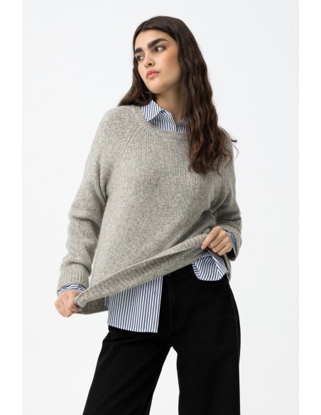 JERSEY DE PUNTO CUELLO REDONDO