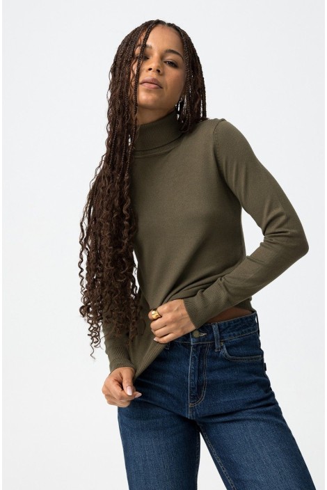 JERSEY SLIM FIT CUELLO ALTO