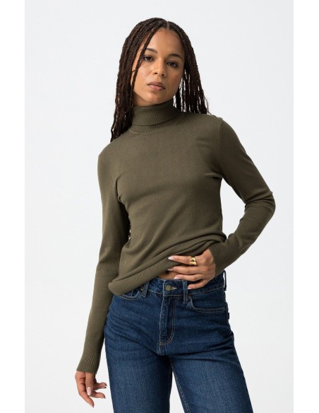 JERSEY SLIM FIT CUELLO ALTO