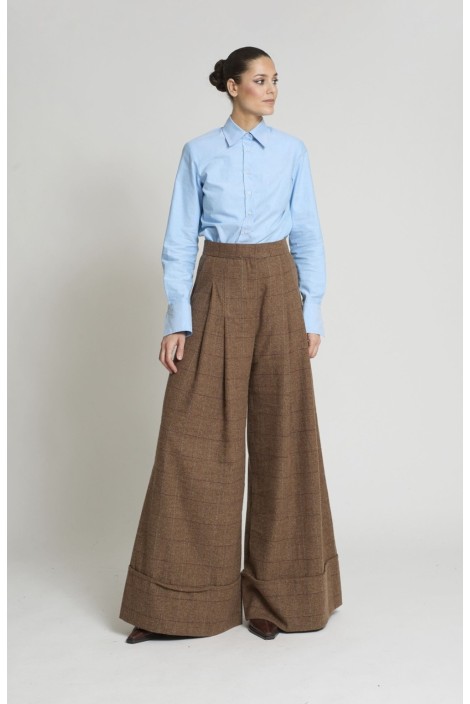 PANTALON SAMURAI CUADROS