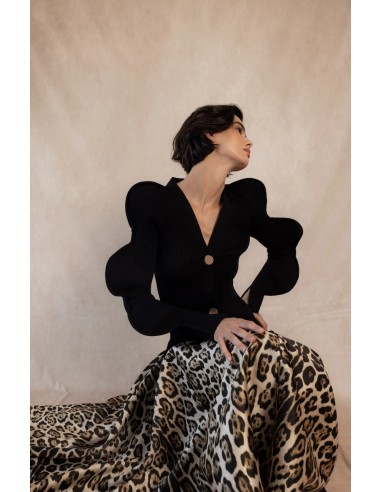 CHAQUETA NICOLETTA NEGRA