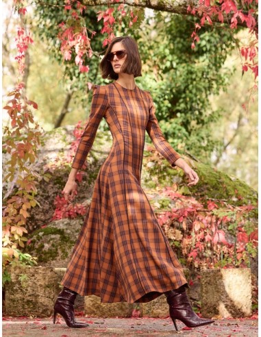 VESTIDO ROPE CUADROS