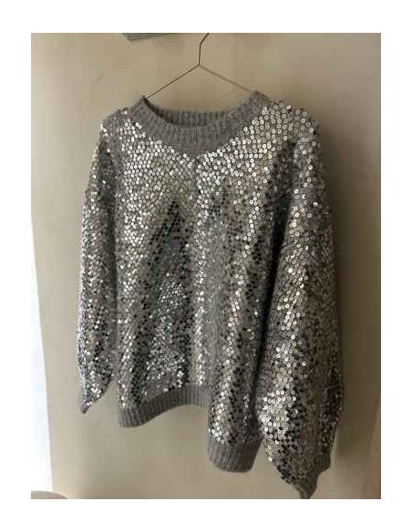 JERSEY OVERSIZE CON LENTEJUELAS