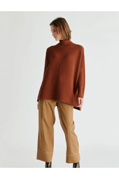 JERSEY CANALE CUELLO ALTO OVERSIZE CALDERA 2