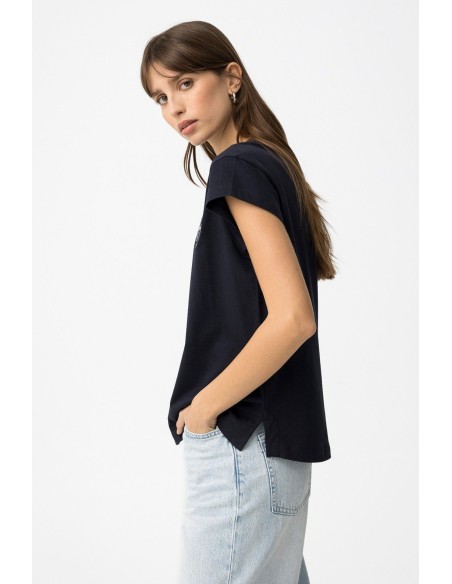 CAMISETA HILLARY BLUE