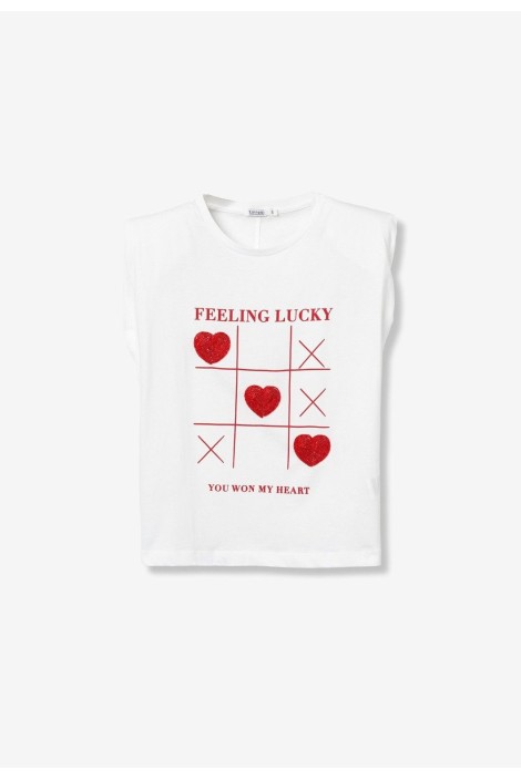 CAMISETA FEELING LUCKY