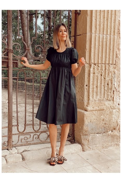 PALA CON LAZADA DE RAFIA NEGRA 2