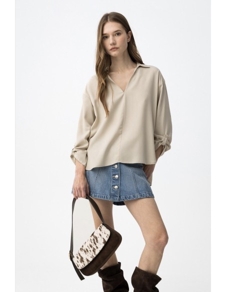 CAMISA ESTEFANIA BEIGE