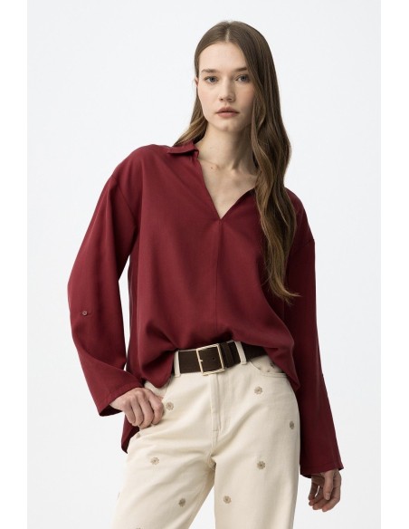 CAMISA ESTEFANIA GARNET