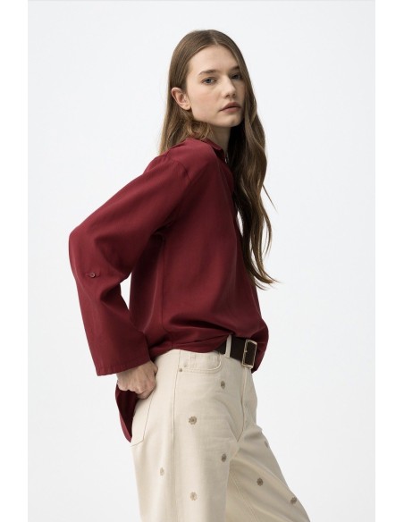 CAMISA ESTEFANIA GARNET