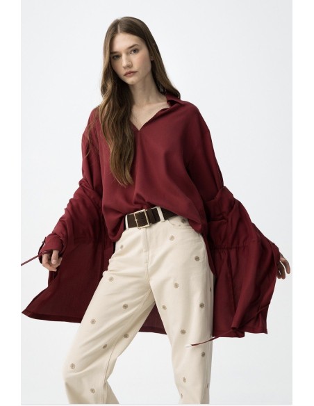 CAMISA ESTEFANIA GARNET