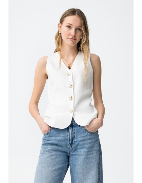 CAMISETA TERESA BLANCA