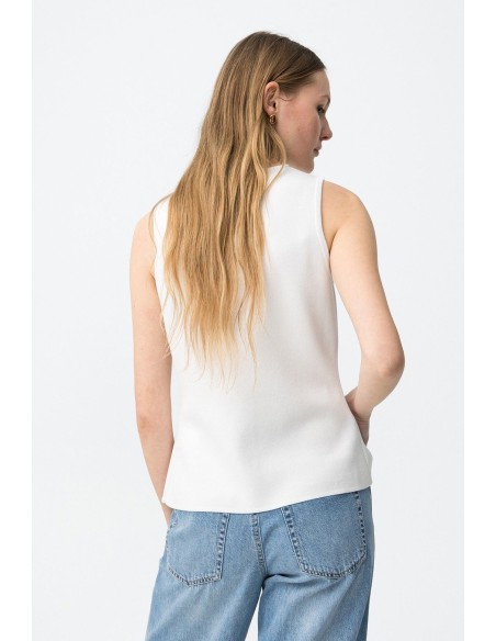 CAMISETA TERESA BLANCA