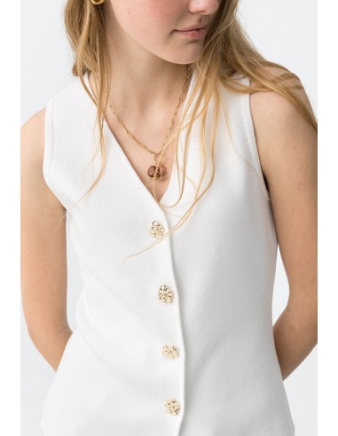 CAMISETA TERESA BLANCA