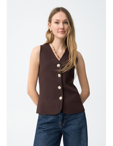 CAMISETA TERESA CHOCOLATE