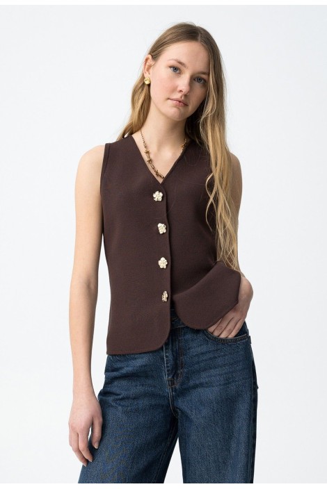 CAMISETA TERESA CHOCOLATE 2