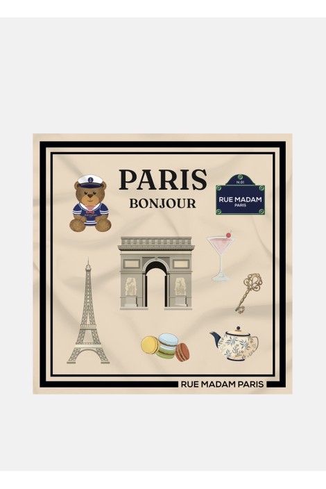 SCARF PARIS BONJOUR