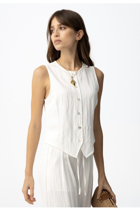 CHALECO ANGELA BLANCO