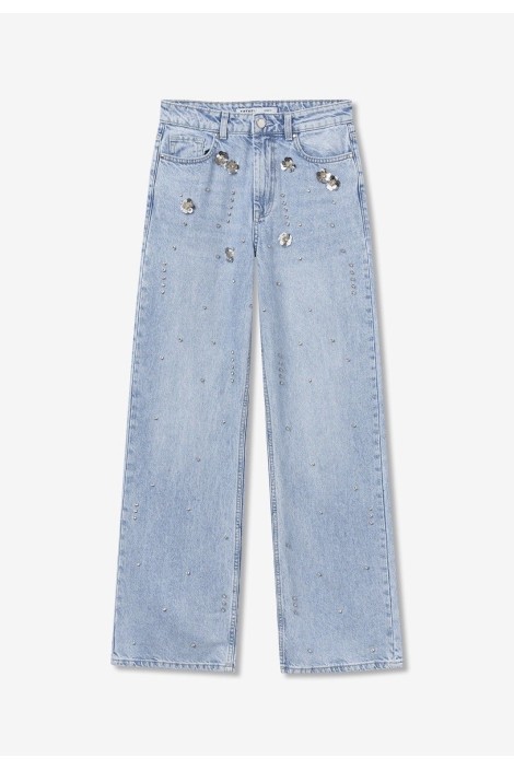 JEANS BONNYE DETALLES BRILLANTES