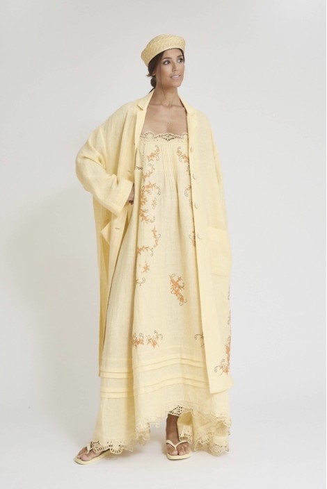 ABRIGO MUSKIZ VAINILLA