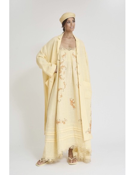 ABRIGO MUSKIZ VAINILLA