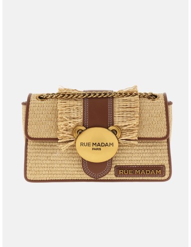 TEDDY IT-BAG STRAW FRINGES