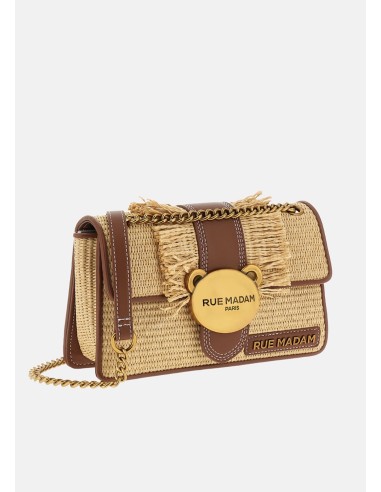 TEDDY IT-BAG STRAW FRINGES