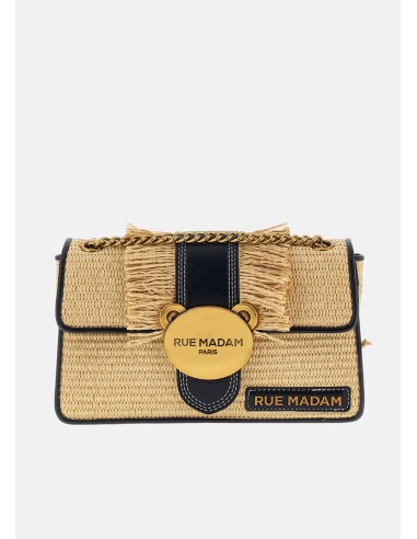 TEDDY IT-BAG STRAW FRINGES