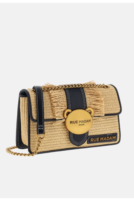 TEDDY IT-BAG STRAW FRINGES 2