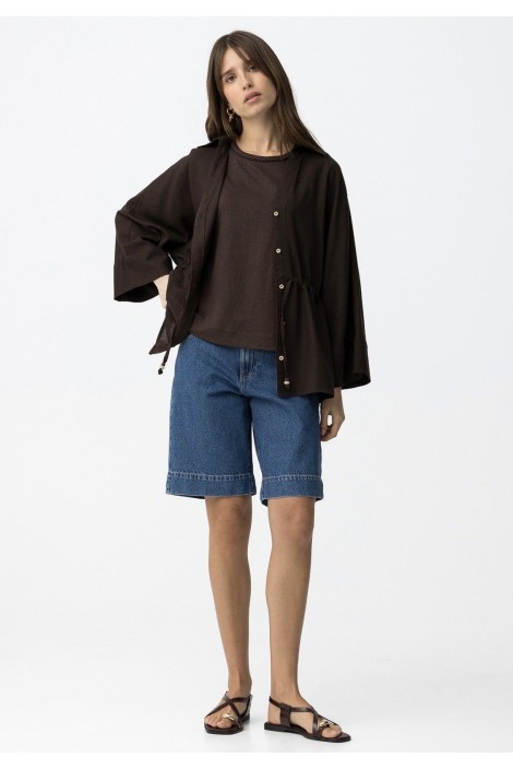 BERMUDA DOHA DENIM OSCURO