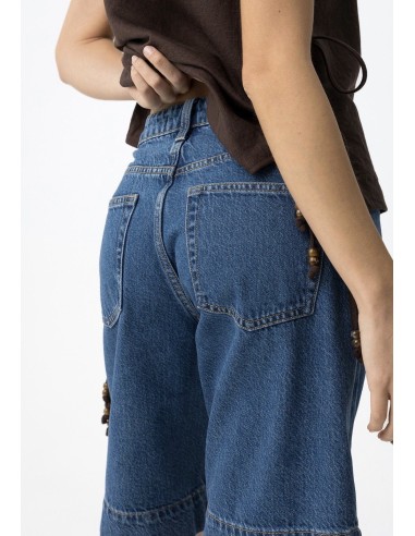 BERMUDA DOHA DENIM OSCURO