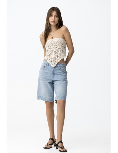 BERMUDA DOHA DENIM CLARO