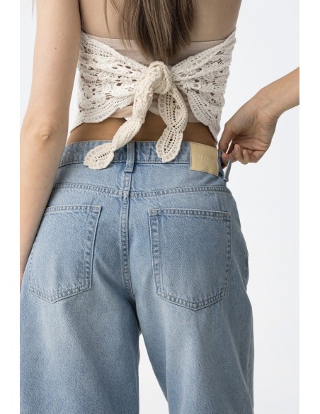 BERMUDA DOHA DENIM CLARO