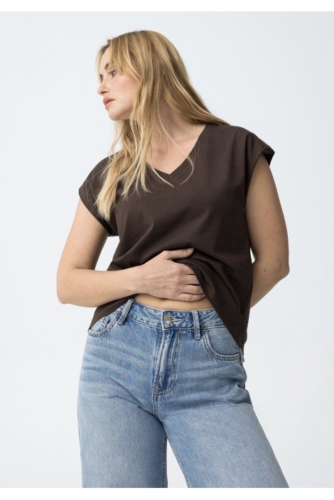 CAMISETA ALMA CHOCOLATE